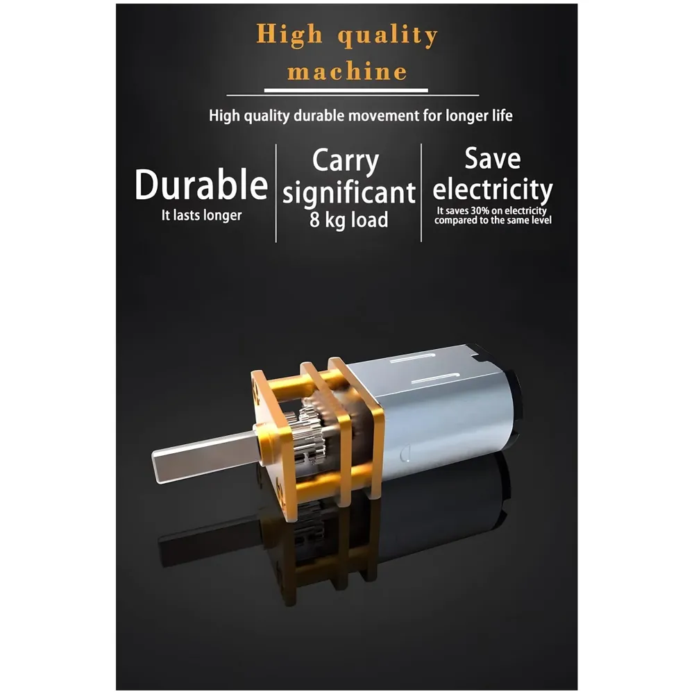 Automatic Rotating Display Stand, 360 Degree Electric Rotating Turntable With Mirror for Photography Products Display, Jewellery, Cake, 8 Inch Diameter (Black)