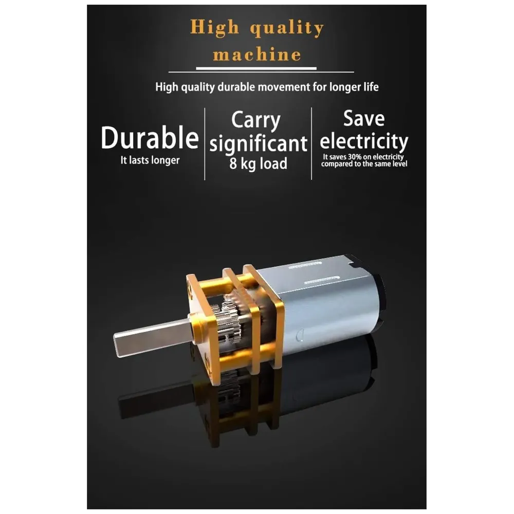 25 Cm 360 Degree Electric Rotating Turntable Display Stand, Black, Metal and Plastic, 4 Kgs Load Capacity