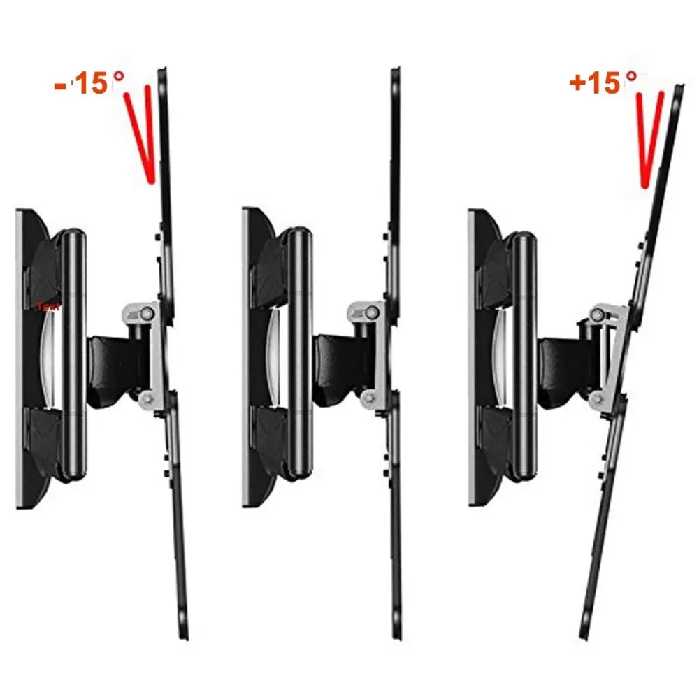 Heavy Duty Full Motion Cantilever Tilt Swivel Wall Mount Bracket for 32" inch to 55” LED, LCD and Plasma TV for VESA Sizes 100 x 100 Upto 400 x 400 mm (Wall Swivel 32''- 55'') - 5