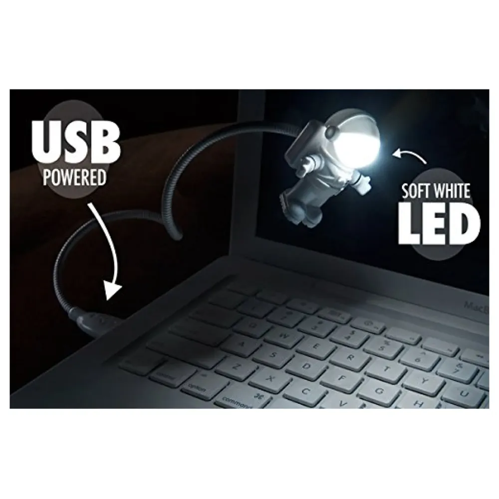Premium Energy Saving Astronaut USB LED Adjustable Night Light Computer Laptop Notebook Lamp USB LED ~ Night lamp