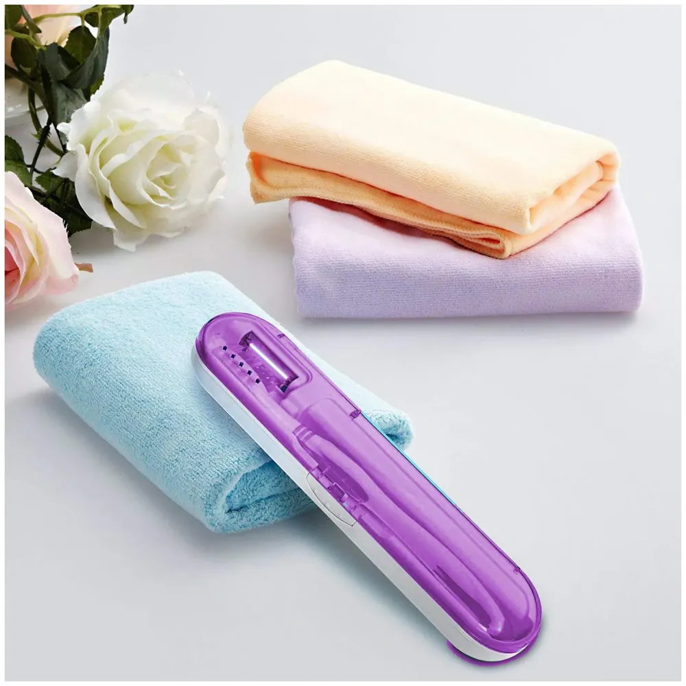 UV Toothbrush Protection Case, Toothbrush sanitiser, Toothbrush Sanitiser Holder. Purple