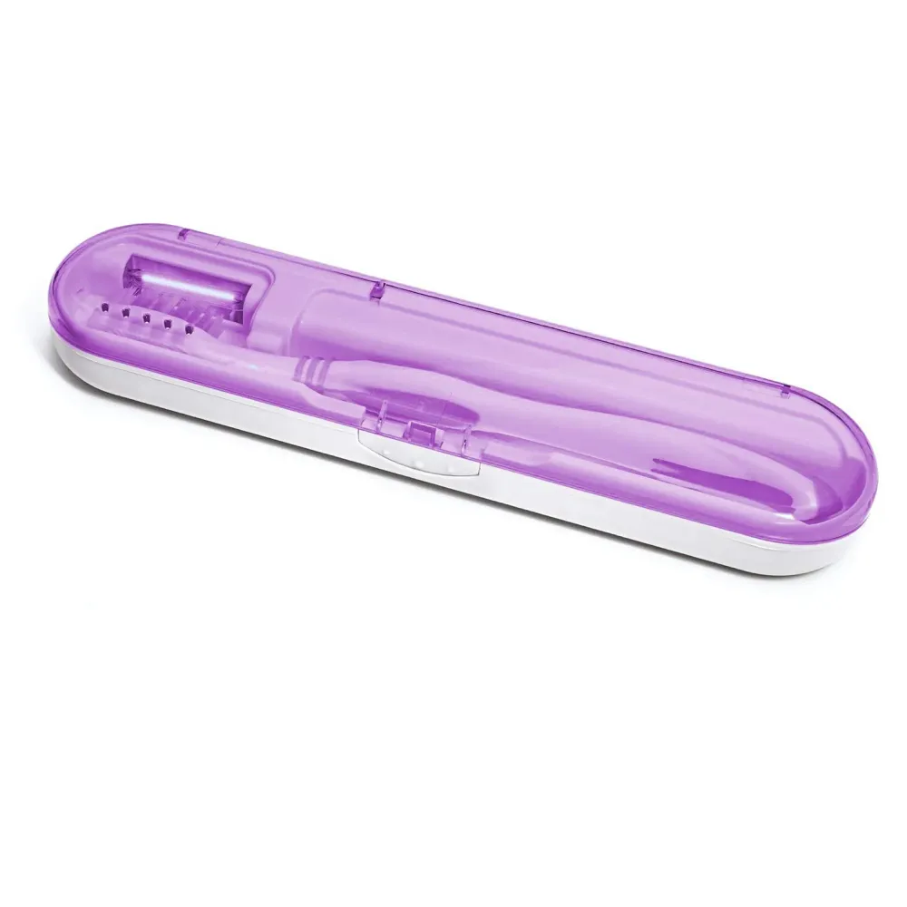 UV Toothbrush Protection Case, Toothbrush sanitiser, Toothbrush Sanitiser Holder. Purple