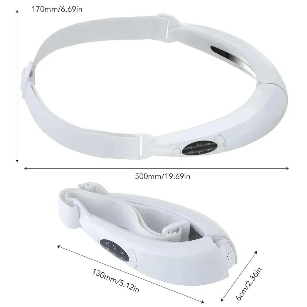 V Face Shaper LED Photon Therapy Micro Current Vibration V Face Slimming Massager V-Line Up Face Lifting Belt Chin Lifting Device, Skin Groomer EMS