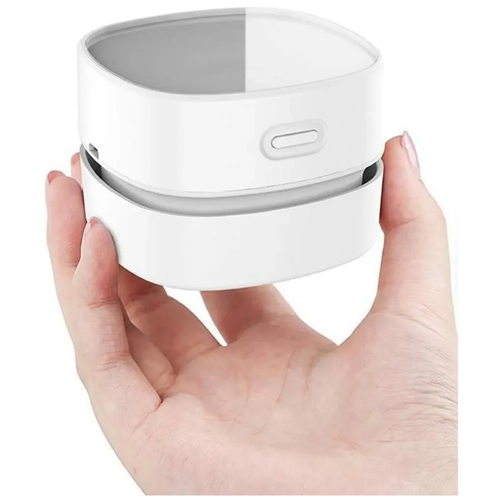 Desk Vacuum Cleaner, Mini Table dust Sweeper Energy Saving, High Endurance up to 90 mins, Cordless 360º Rotatable Design for Keyboard/Home/School/Office - 6