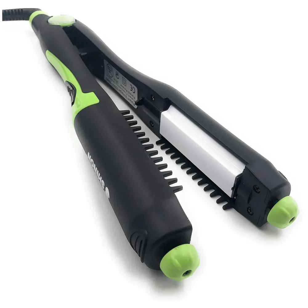 4 IN 1 Electric Rotating Hair Curling/Straightening Brush/Hair Roller/Hair Crimper, Hair Styler With 100% Aluminum Sheet - 2