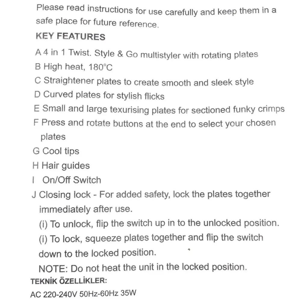 4 IN 1 Electric Rotating Hair Curling/Straightening Brush/Hair Roller/Hair Crimper, Hair Styler With 100% Aluminum Sheet - 8