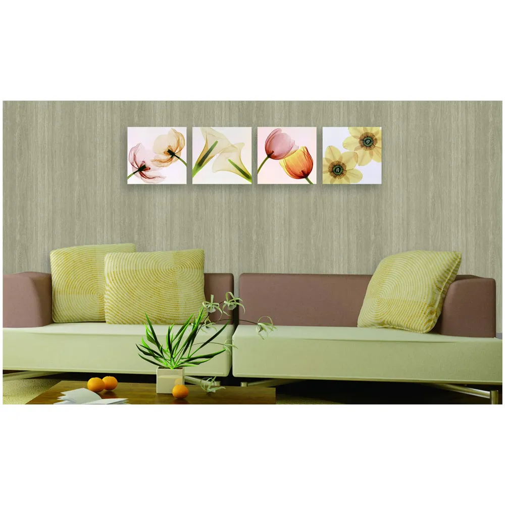 Veneer Wooden Textured Wallpaper (0.53 * 10 M, 57 Square Feet) 1 Full Roll, Maple Tree Wood Design - 2