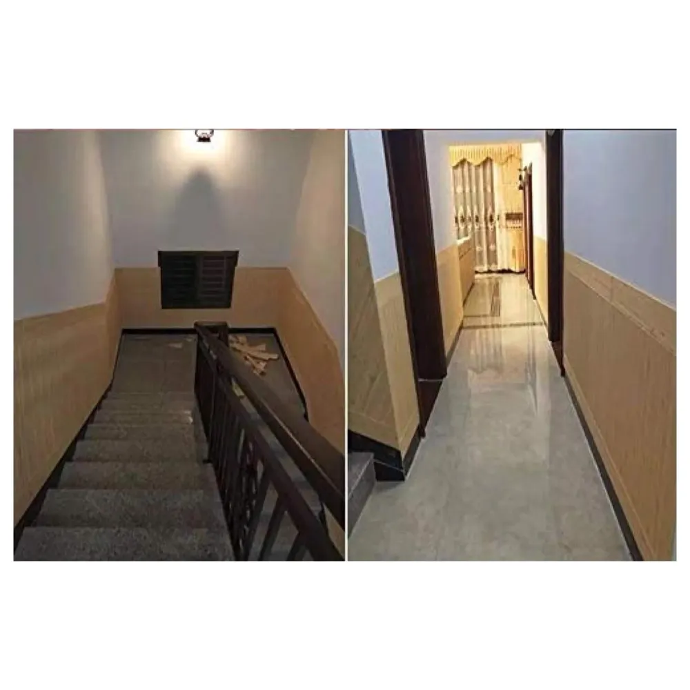 Wall Paper, 3D Wood Wall Stickers Self-Adhesive Panel Decal PE Wallpaper - Peel and Stick Wall Panels for TV Walls, Sofa Background Wall Decor (4)