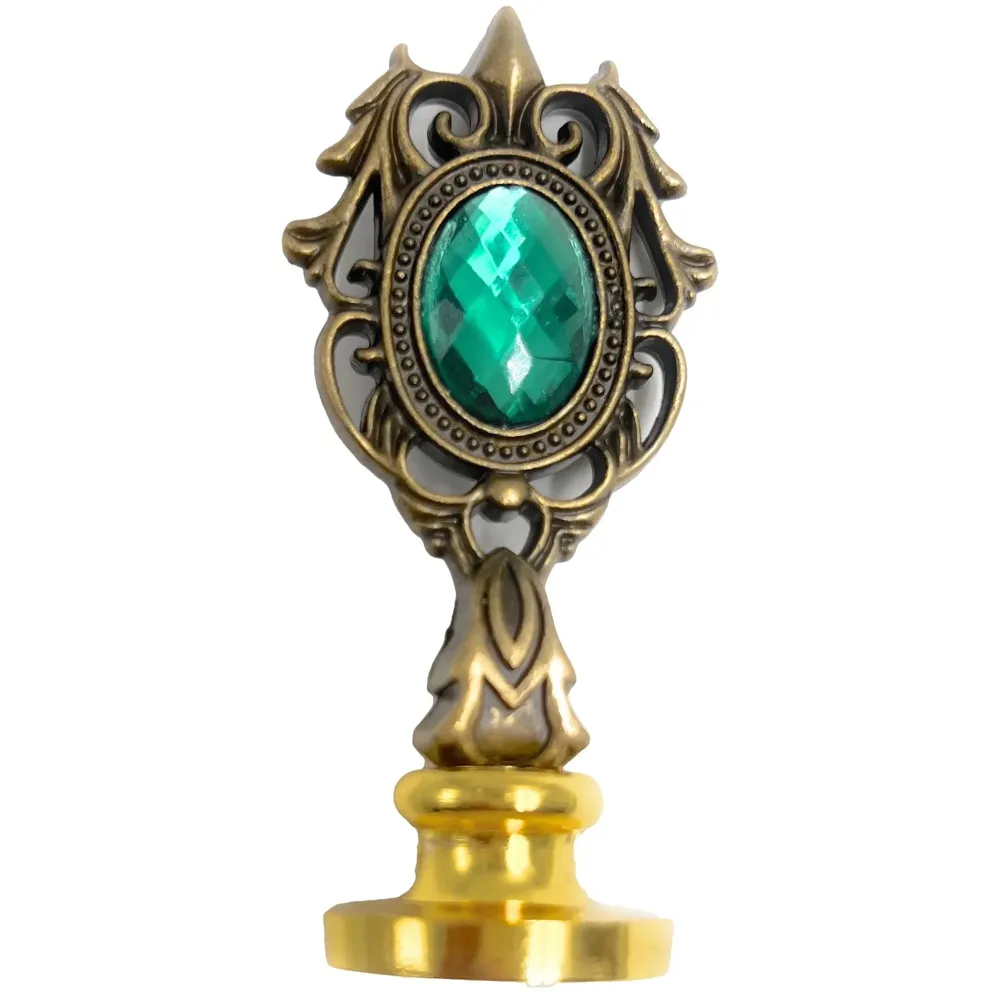 Wax Seal Stamp Kit, Wax Seal Kit, Seal Stamp Kit, Wax Seal Stamp for Craft with Wooden Handle, Sealing Wax Melting Spoon, Candles, and Fine Gift Box 3 Stamps - 4