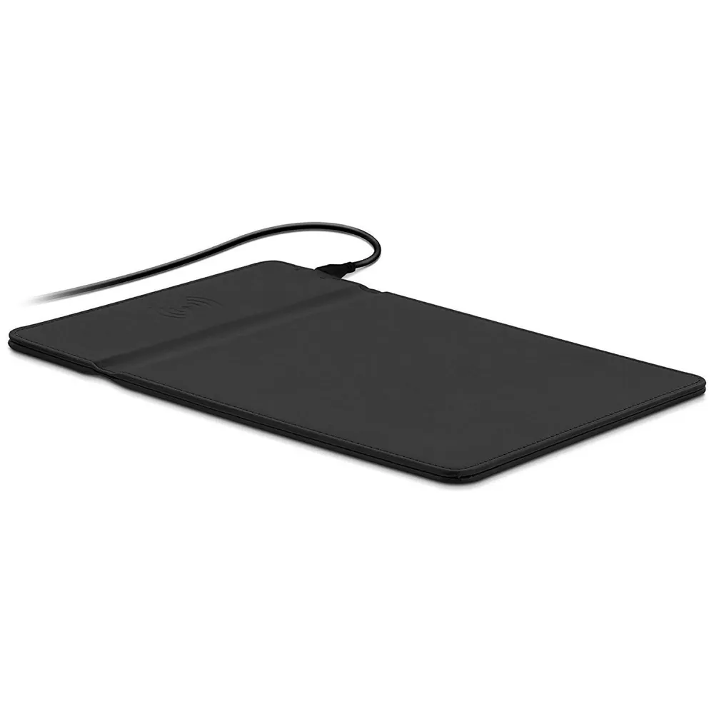Wireless Charging Mouse Pad Station 5W for Galaxy Note Series and Standard Charge for iPhone X and 8 (Black)
