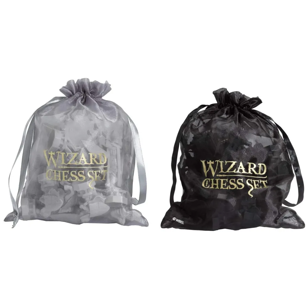 PVC Wizard Chess Set The Sorcerer Collection - Black, for 12 Months and up Board Game - 7