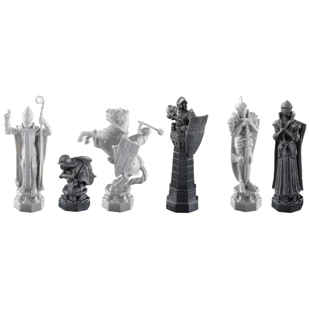 PVC Wizard Chess Set The Sorcerer Collection - Black, for 12 Months and up Board Game