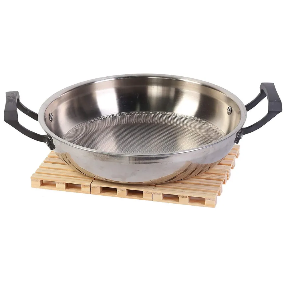 Set of 4 Pallet Wood Beverage Drink Coasters. for Wine Glasses and Bottles, Whiskey, Beer Cocktail Glasses. Suitable for Bar, Home and Office. - 4